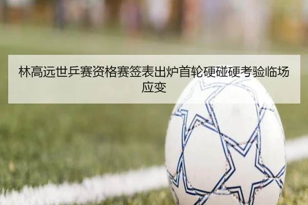 林高远世乒赛资格赛签表出炉首轮硬碰硬考验临场应变